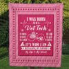 Vettech I Was Born To Be 3D Quilt  Quilt